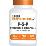 BulkSupplements Pyridoxal 5 Phosphate front view bottle