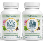 Vital Nutritive Vital Hair Complex bottle front view showing hair growth vitamins label