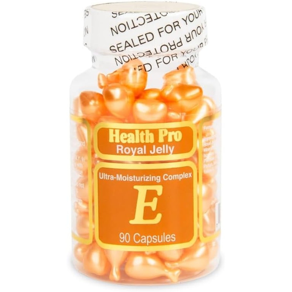 Vitamin Sea Health Pro Royal Jelly and Vitamin E Skin Oil 90 capsules jar front view