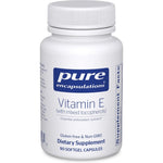 Pure Encapsulations Vitamin E mixed tocopherols 90 softgels front bottle view