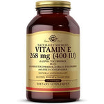 Solgar Mixed Tocopherols Vitamin E 250 softgels bottle front view