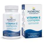 Nordic Naturals Vitamin E Complex 30 softgels front bottle view for antioxidant support