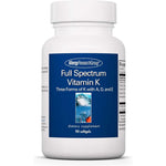 Allergy Research Group Full Spectrum Vitamin K 90 softgels bottle front view