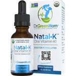 Dr. Green Mom Natal K Oral Vitamin K1 Drops front view bottle