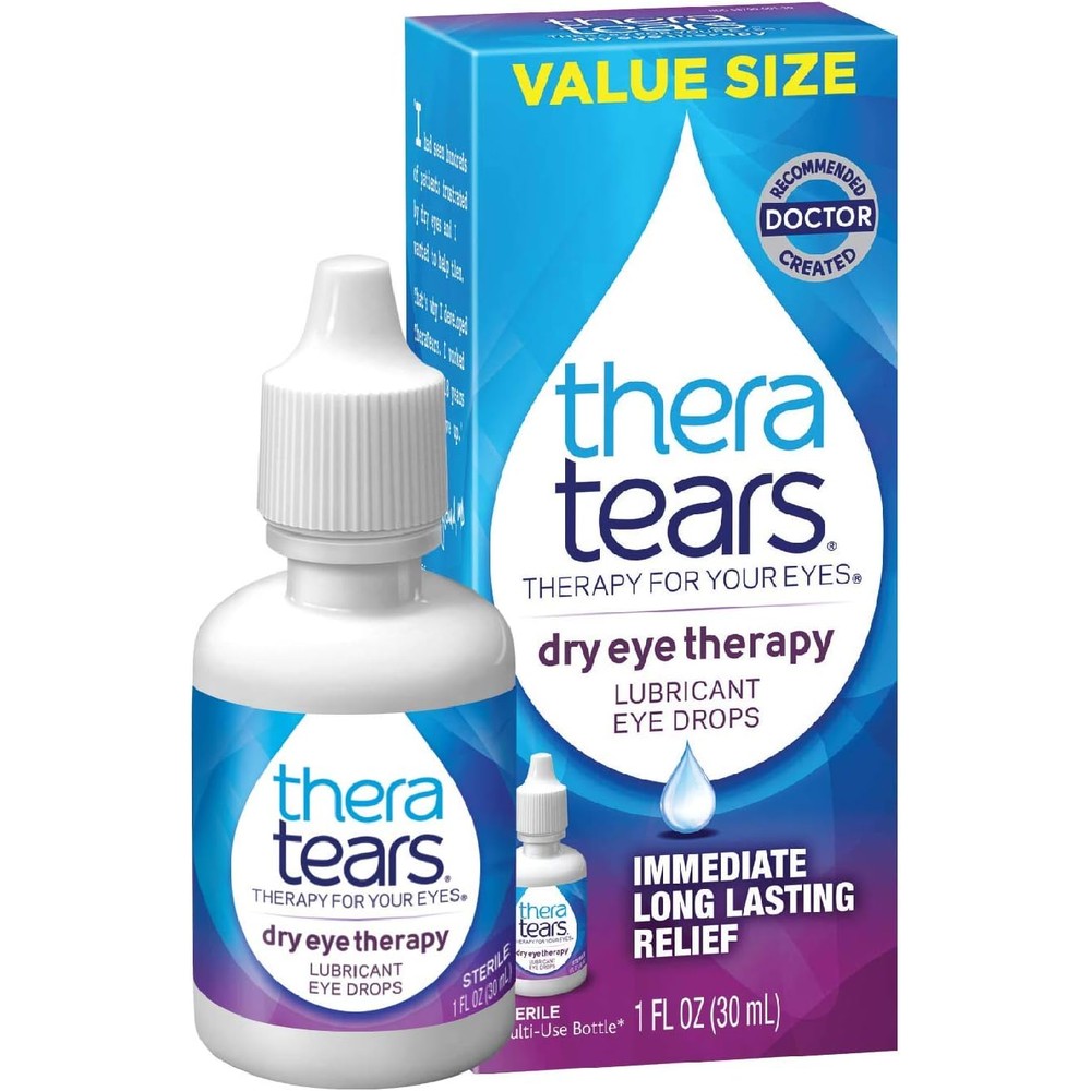 TheraTears Dry Eye Therapy 30ml bottle front view for dry eye relief