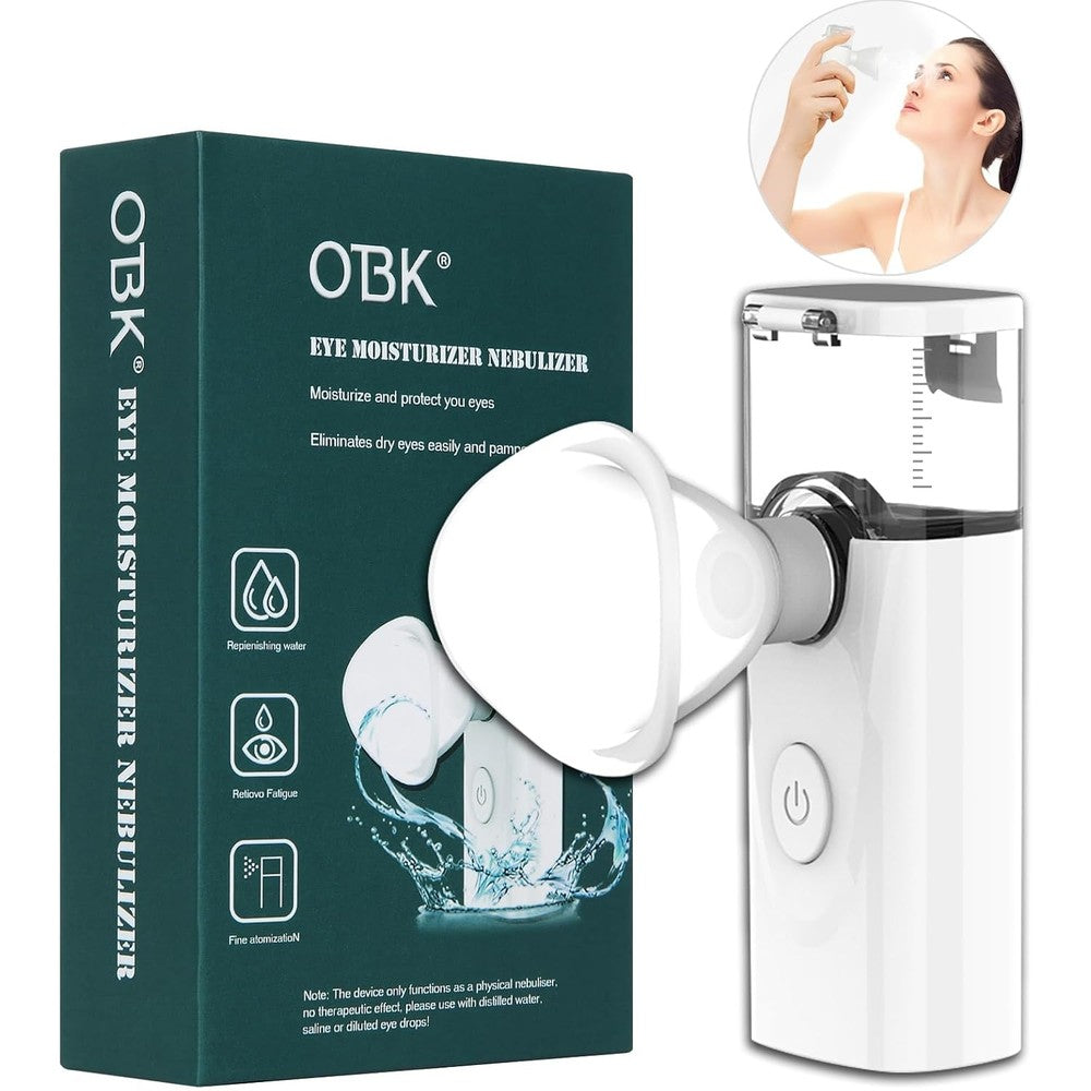 OTBK Nano Mist eye humidifier front view portable dry eye therapy