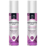 Summer's Eve Island Splash Daily Refreshing Spray front view for feminine hygiene.
