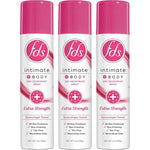 FDS Extra Strength Intimate Deodorant Spray front view for feminine hygiene.
