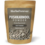 HerbsForever Pushkarmool Root Powder front view for respiratory support.