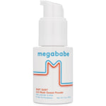 Megababe Bust Dust Sweat Absorbing Body Powder front view for anti-chafing.