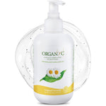 Corman Organyc Intimate Wash front view of 8.5 Fluid Ounce pump bottle for feminine hygiene