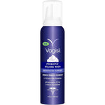 Vagisil Menopause Support Probiotic Mousse Wash 6 Ounce bottle front view for intimate hygiene