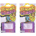 Xinjincang 2Pcs Purple Helpful Funny Itching Powder front packaging view