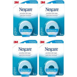 3M Nexcare Sensitive Skin Low Trauma Tape front view of four pack box packaging