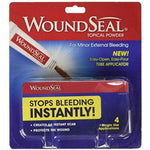 WoundSeal Topical Powder front view package of first aid bleeding control tubes