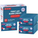 Epic Medical Supply First Aid Burn Cream 144 packets box front view for burn relief