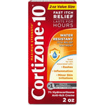 Cortizone-10 Maximum Strength Water Resistant Ointment front view for eczema relief.