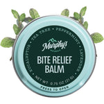 Murphy's Naturals Insect Bite Relief Balm front view tin for mosquito itch relief