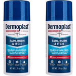 Dermoplast Pain Burn And Itch Relief Spray front view first aid can