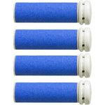 Emjoi Micro-Pedi Refill Rollers 4 Pack front view for callus removal