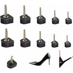 RyanDesign 10 pairs high heel tips replacement kit front view for shoe repair.