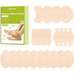 Bukihome Moleskin Adhesive Pads front view showing 22 piece packaging
