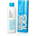 On Your Toes Foot Bactericide Powder 4 Ounce bottle front view for odor control.