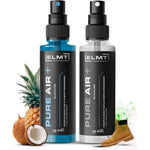 Blackline 4-in-1 Shoe Deodorizer Spray front view 2-pack for odor elimination.