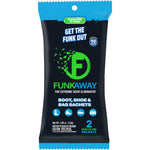 FunkAway Extreme Odor Eliminating Sachet front view shoe deodorizer