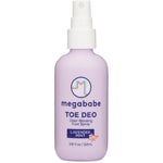 Megababe Toe Deo Odor-Blocking Foot Spray front view for foot odor control.