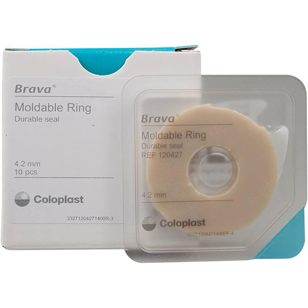 Coloplast Brava Thick Skin Barrier Moldable Ring front view package