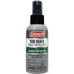 Coleman 100 Max mosquito repellent DEET insect repellent spray four fluid ounce front view