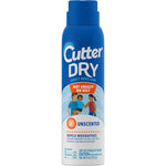 Cutter Dry Insect Repellent four ounce aerosol spray front view highlighting ten percent DEET formula