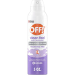 Off! Clean Feel Insect Repellent Aerosol 20 percent Picaridin front view