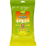 Mosquito Guard Mosquito Repellent Wipes front view of box packaging for outdoor protection.
