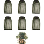 Cuayaes premium mosquito head net 6 piece set front view