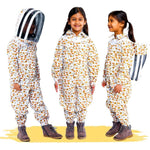 Forest Beekeeping Supply kids full body bee suit front view