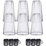 Hestya 6 pack mosquito head net front view with fine grey mesh