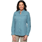 Insect Shield Women's Elements Lite Long Sleeve Shirt front view
