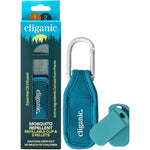 Cliganic mosquito repellent clip with refill pellets front view