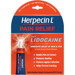 Herpecin-L Pain Relief Treatment 0.15 Ounce front view package for cold sore relief