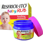 Resfriol-ito Baby Rub soothing chest ointment front view for authentic baby skincare.
