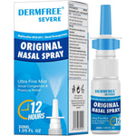 Vicks DERMFREE Nasal Spray Decongestant front view premium imported allergy relief packaging