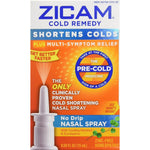 Zicam Cold Remedy No Drip Nasal Spray twin pack front view for cold shortening relief