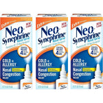Neo-Synephrine Extra Strength Nasal Spray front view of the packaging for fast nasal allergy relief.