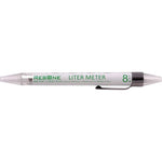 ResOne Standard Liter Meter Pen front view showcasing the 0 to 8 Liters Per Minute scale for precise oxygen flow checking.