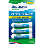 SinuCleanse Vapor Inhaler pack of 3 front view