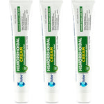 Globe Hemorrhoid Cream 3 Pack front view packaging for piles relief