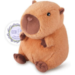 SuzziPals heatable capybara plush front view for relaxation