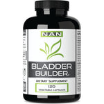 Bladder Builder urinary tract health supplement front view showing 120 capsules bottle.